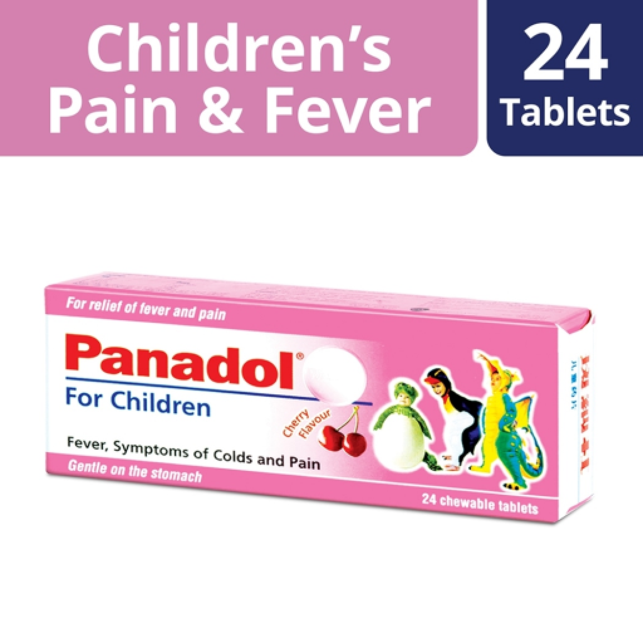 Panadol Child [Paracetamol] 120mg Chewable Tablets 24s Doctor